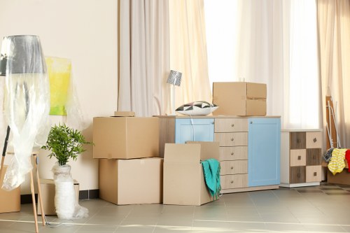 Removals van service for homes in Clapham Park