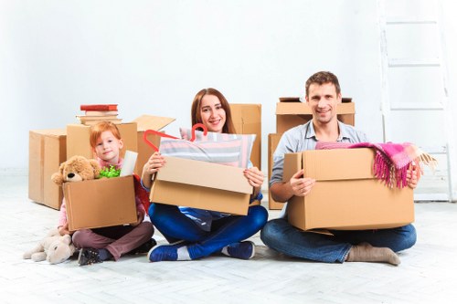 Secure storage units in Claphampark for household and business items