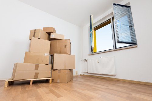 Team member reviewing safety checks before a move