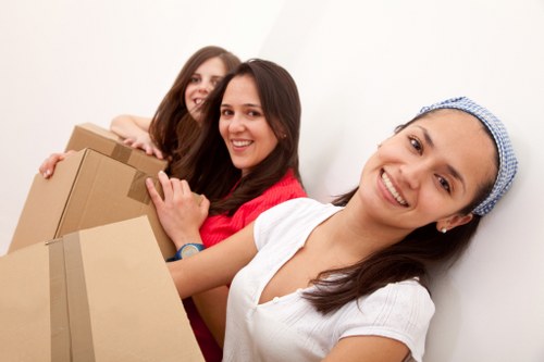 Local removalists in Claphampark carefully handling fragile household items