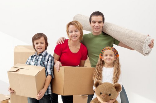 Protective handling of sensitive business equipment during a move